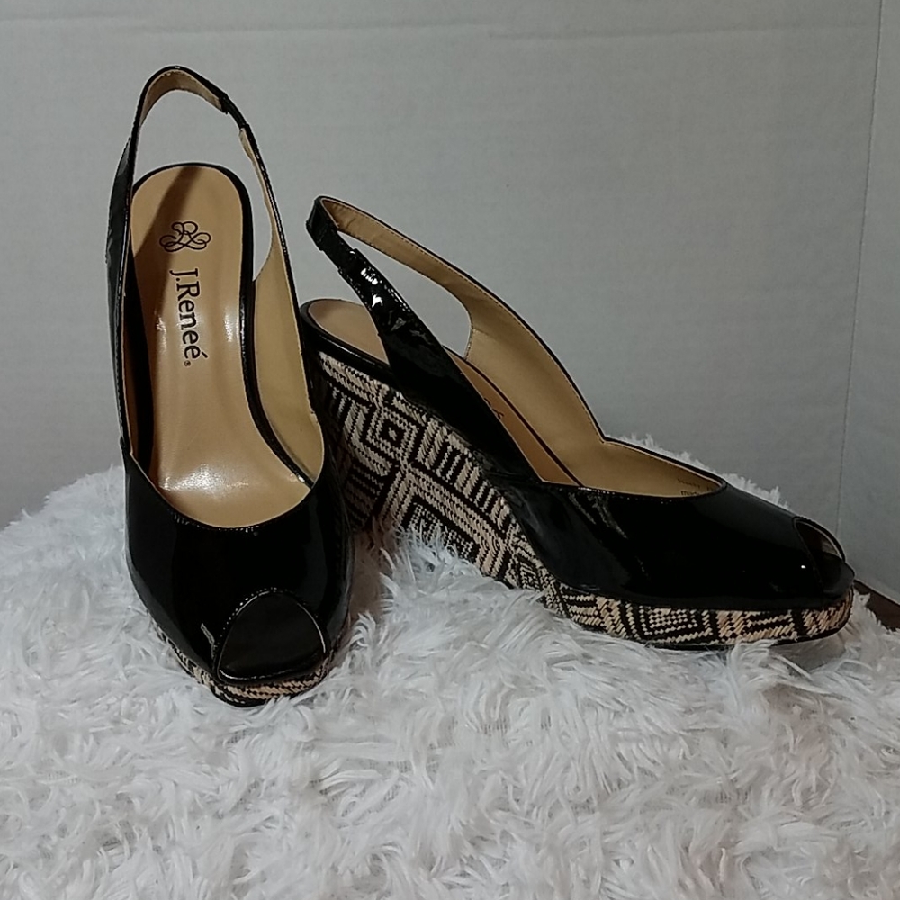 J. RENEE' Wedge heel SHOES